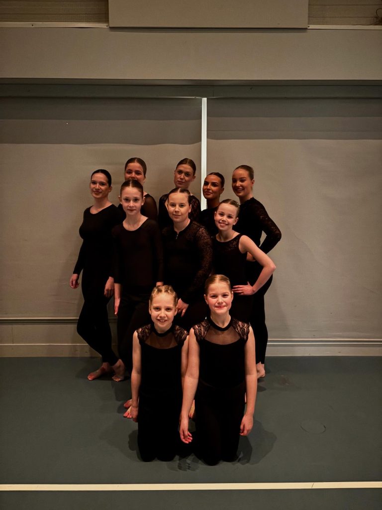 Jazz Dance-groep tijdens het FK individueel in Lemmer
